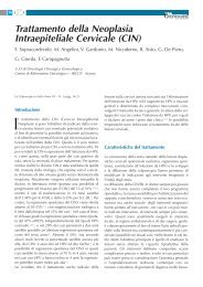 Trattamento della Neoplasia Intraepiteliale Cervicale (CIN)