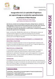 Lire l'intégralité du communiqué de presse - enscbp