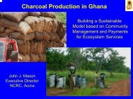 Sustainable charcoal in Ghana - the Katoomba Group