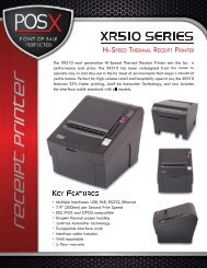XR510 Series Specifications - RMS Omega Technologies