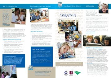 Specialism Newsletter July 2010 - Newlands Girls' School