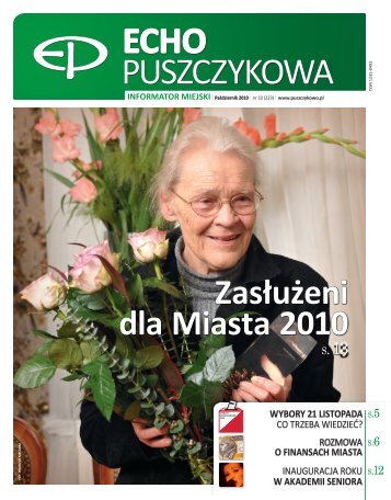 PaÃ…Âºdziernik 2010 - Puszczykowo, UrzÃ„Â…d Miasta