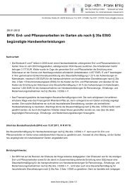 BFH: Erd- und Pflanzenarbeiten im Garten als nach ... - Frank-ehlig.de