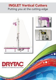 INGLET Vertical Cutters - Drytac