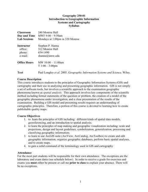 Umw Spring 2022 Final Exam Schedule Sample Syllabus - University Of Mary Washington
