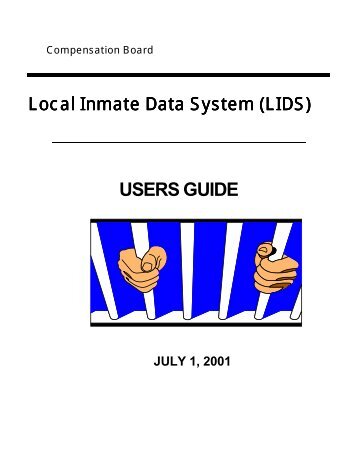 FY02 LIDS Users Guide - Compensation Board