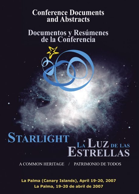Resumenes y Documentos de la Conferencia - Starlight Initiative