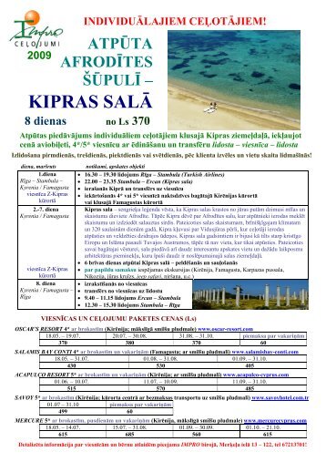 Apraksts braucienam