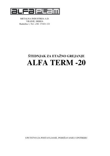 PDF, 356KB - Alfa Plam