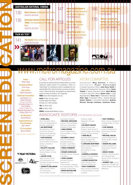 view contents - Metro Magazine