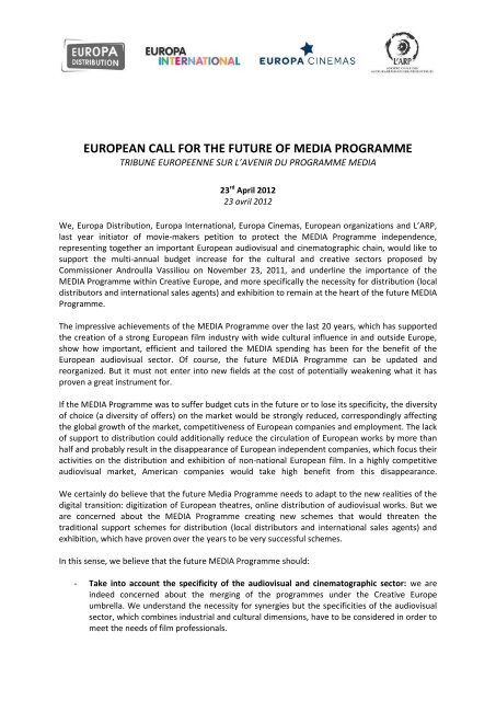 avenir-programme-med.. - Europa Distribution