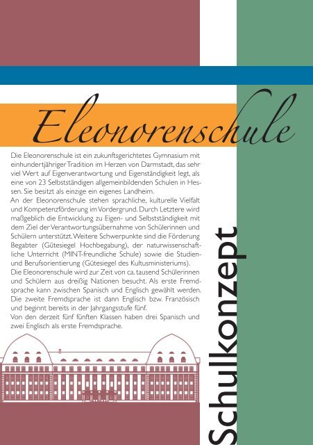 Schulkonzept 2013 - Eleonorenschule Darmstadt