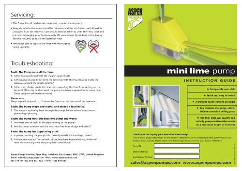 Mini Lime Instructions UK - Patton