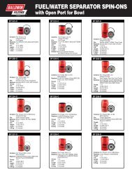 Form 583-SM - Baldwin Filters