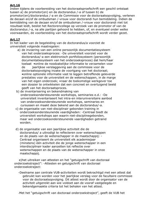 Aanvullend doctoraatsregelement WE.pdf - Faculteit Wetenschappen