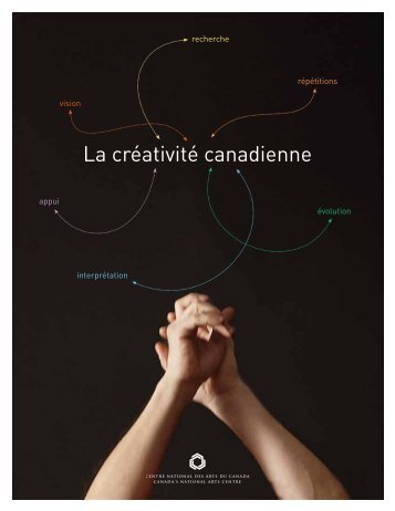 La crÃ©ativitÃ© canadienne - Publications du gouvernement du Canada