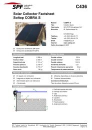 Solar Collector Factsheet Soltop COBRA S - Institut fÃƒÂ¼r Solartechnik