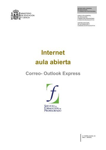 Correo Outlook Express - Instituto Nacional de TecnologÃ­as ...