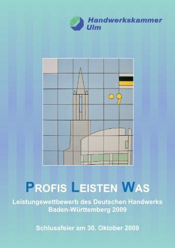 1. Landessieger - Baden-Württembergischer Handwerkstag eV