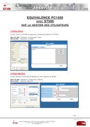 EQUIVALENCE PC1500 ST500