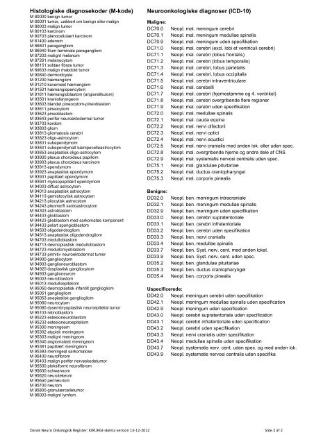 klik her - Dansk Neuro-Onkologisk Gruppe