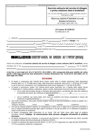 Segnalazione certificata di inizio attivitÃ  bed and breakfast.pdf