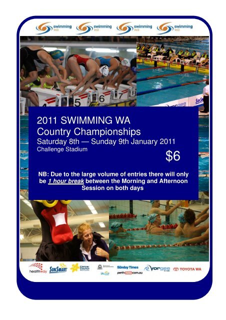 2011 SWA Country Championships program download