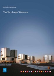 The Very Large Telescope - ESO