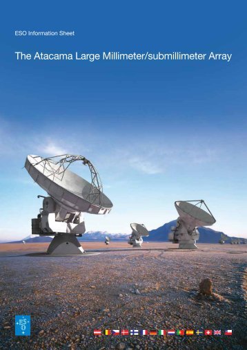 The Atacama Large Millimeter/submillimeter Array - ESO