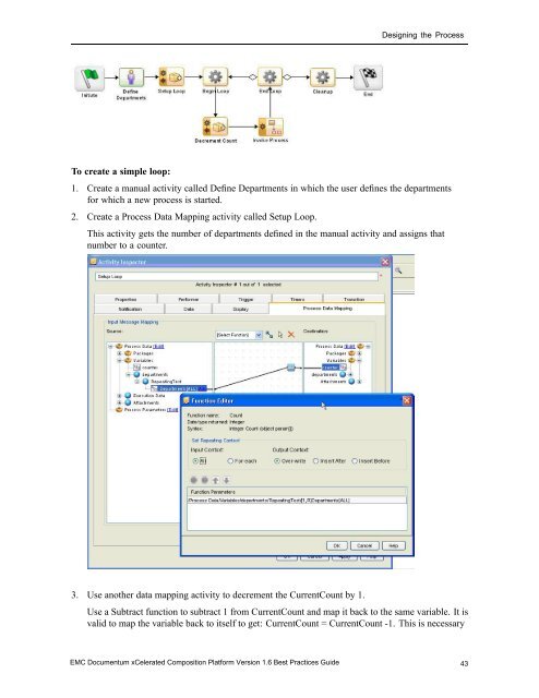 Designing processes - EMC Community Network