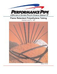 Flame Retardant Polyethylene Tubing - Stromquist and Company, Inc.