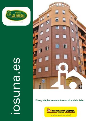 Pisos y dÃºplex en un entorno cultural de JaÃ©n - Inmobiliaria Osuna
