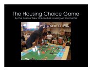 The Housing Choice Game.pdf - Show Your Impact