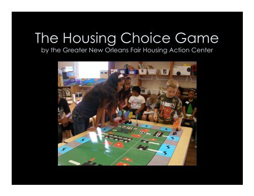 The Housing Choice Game.pdf - Show Your Impact