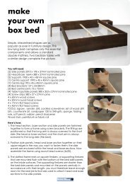 make your own box bed - Home-Dzine