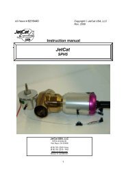 Instruction manual V5.0 ECU - JetCat