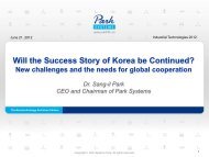 Will the Success Story of Korea be Continued? - Industrial ...