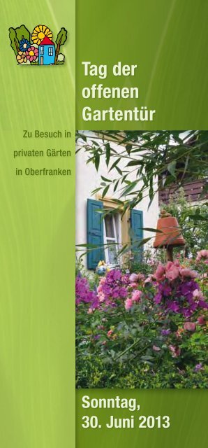 Tag der offenen Gartentür - Amt für Ernährung, Landwirtschaft und ...