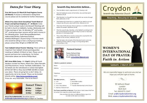 download croydon seventh day adventist church