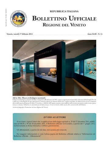 Bur N 014 Del 17 Febbraio 2012 - Associazione Realtà Veneta
