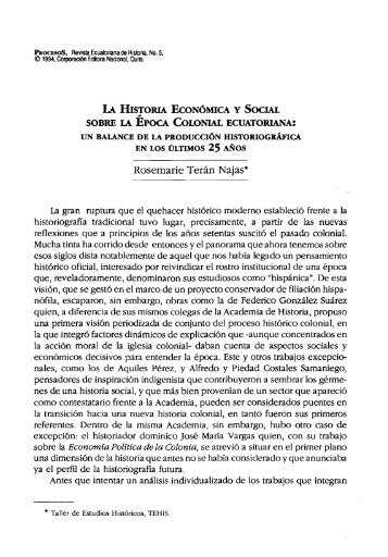 Rosemarie Terán Najas· - Repositorio UASB-Digital