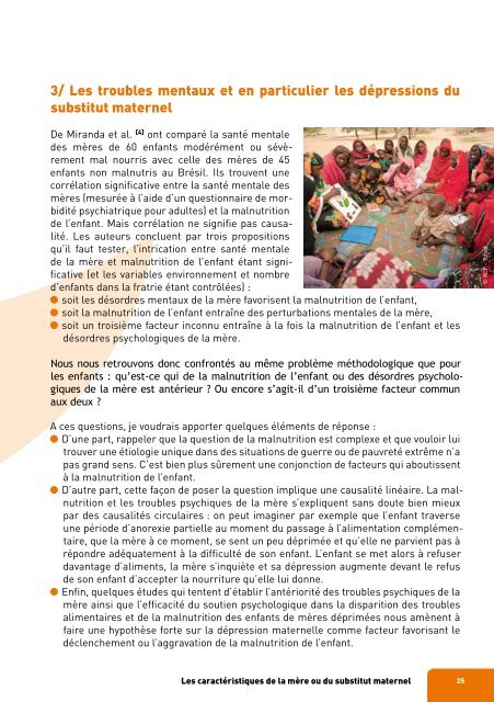 les modèles conceptuels en malnutrition infantile - Action Against ...