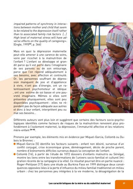 les modèles conceptuels en malnutrition infantile - Action Against ...