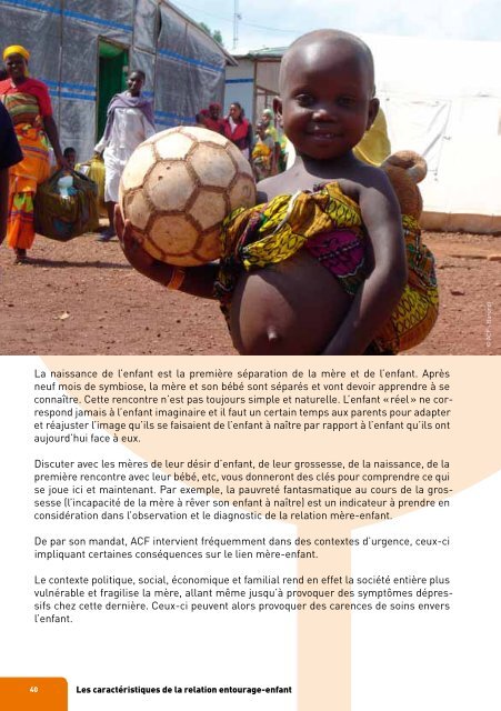 les modèles conceptuels en malnutrition infantile - Action Against ...