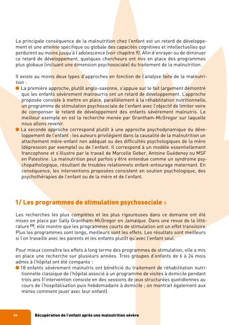 les modèles conceptuels en malnutrition infantile - Action Against ...