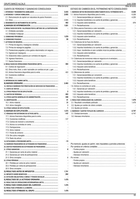 Estados Financieros Consolidados Junio 2008 - AsociaciÃ³n ...