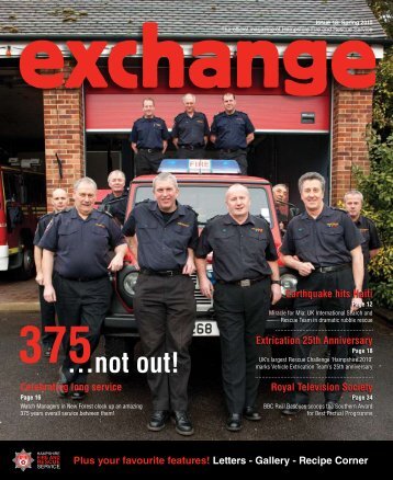 Exchange issue 18 - Spring 2010 7Mb - Hampshire Fire & Rescue ...