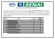 Curso TÃ©cnico em Alimentos - Eixo TecnolÃ³gico - SENAI-MT