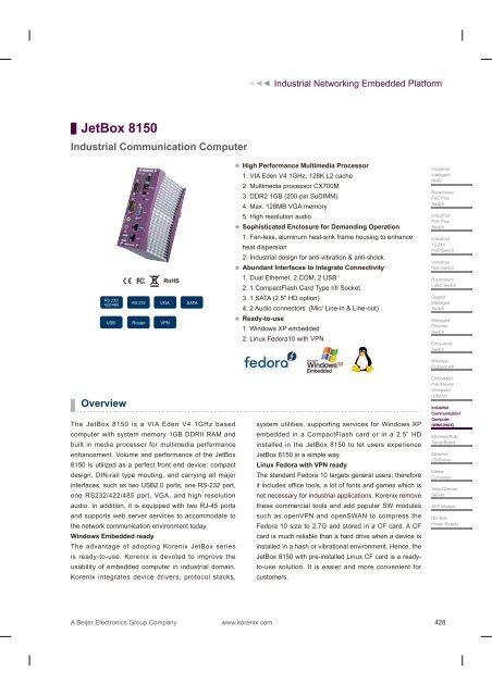 JetBox 8150 - Korenix