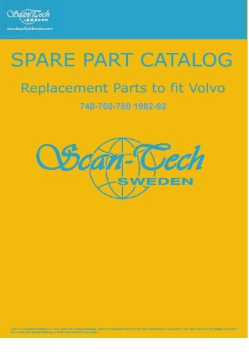 Replacement Parts to fit Volvo - Allautoparts.ru